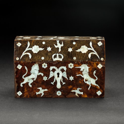 Mexican Tortoiseshell and Mother-of-Pearl Box